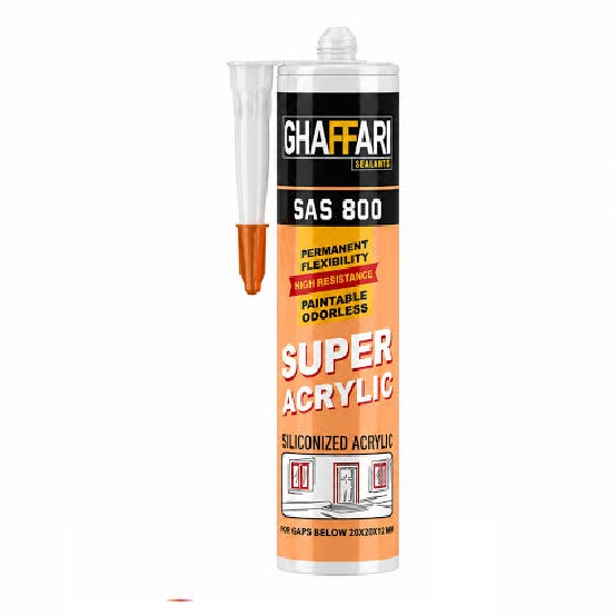 موم (ماستيک) درزگير سوپر اکريليک غفاري 460 گرم