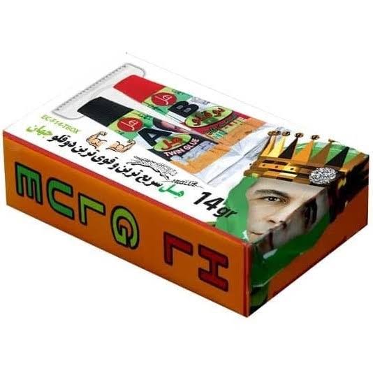 چسب فولاد هل 14گرم باکس کلاس