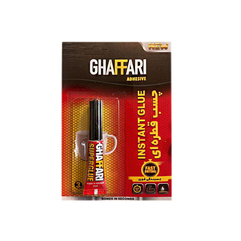 چسب قطره اي 3 گرم غفاري